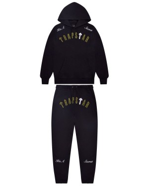 Black / Khaki Trapstar Irongate Arch Secret Tracksuit | 309-YXBLDO