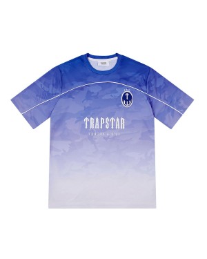 Blue Trapstar Irongate Football Jersey | 194-NRCEWZ