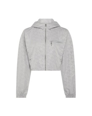 Silver Trapstar Monogram Windbreaker | 364-FTWJNP