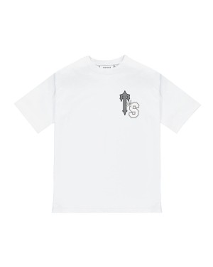 White Trapstar TS Allstars T-Shirt | 497-AVRMDG