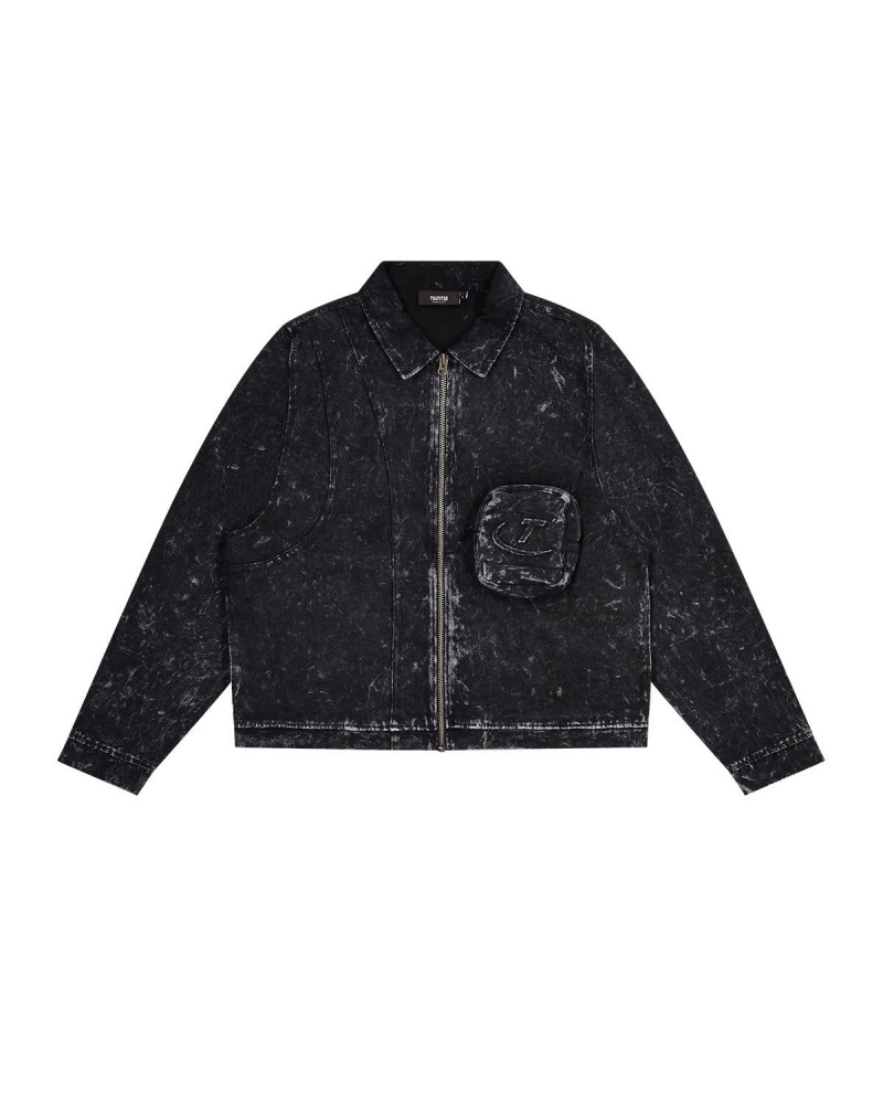 Black Trapstar Construct Jacket | 957-TSMGQI