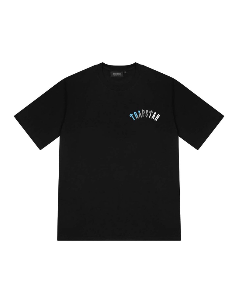 Black Trapstar Irongate Arch Secret Tee | 650-DAGSXR