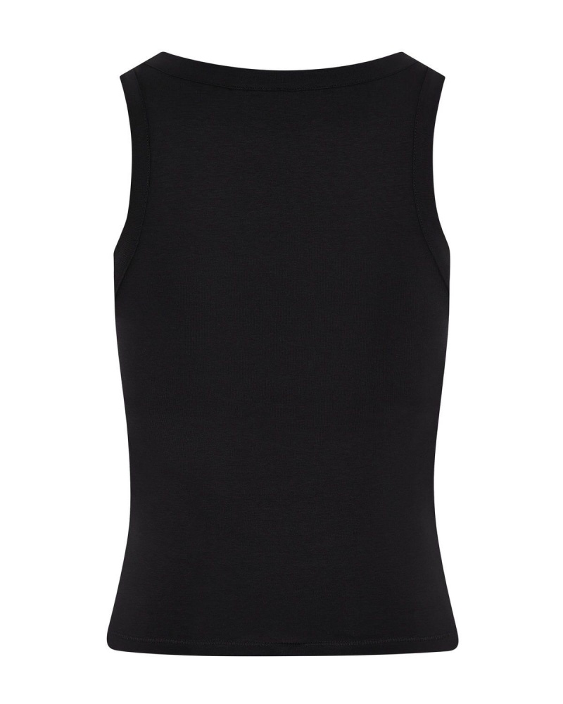 Black Trapstar Irongate Royal-T Flock Vest | 801-ZEHVCY