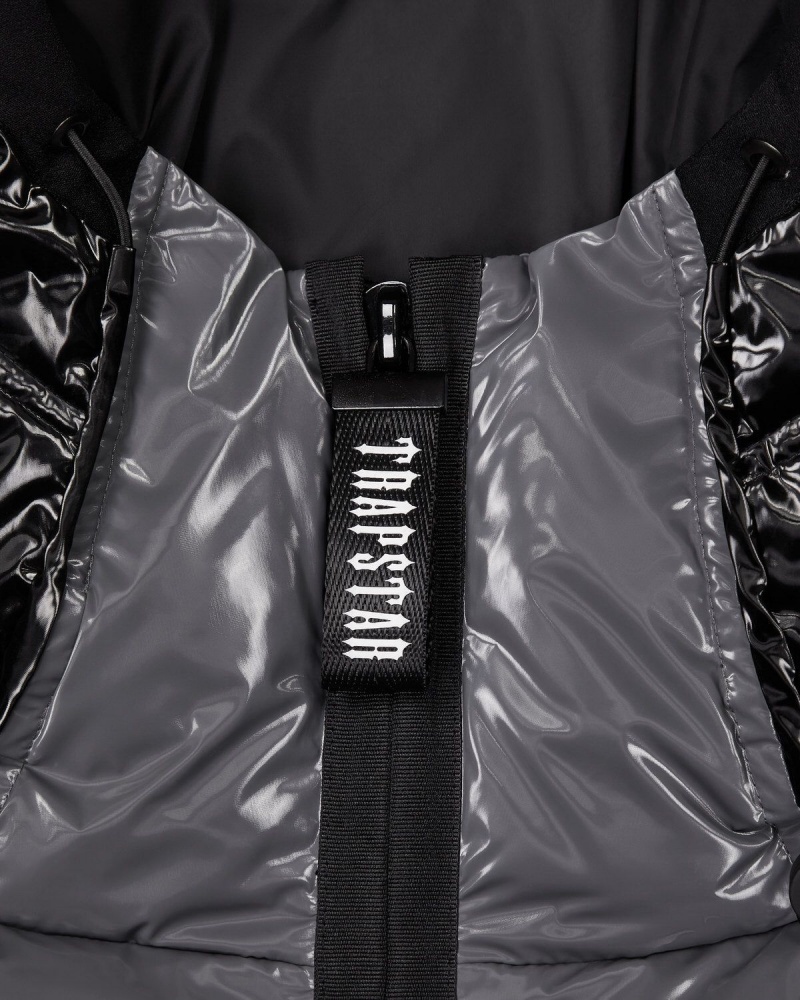 Black Trapstar Irongate T 2-Tone Puffer | 274-ABTREC