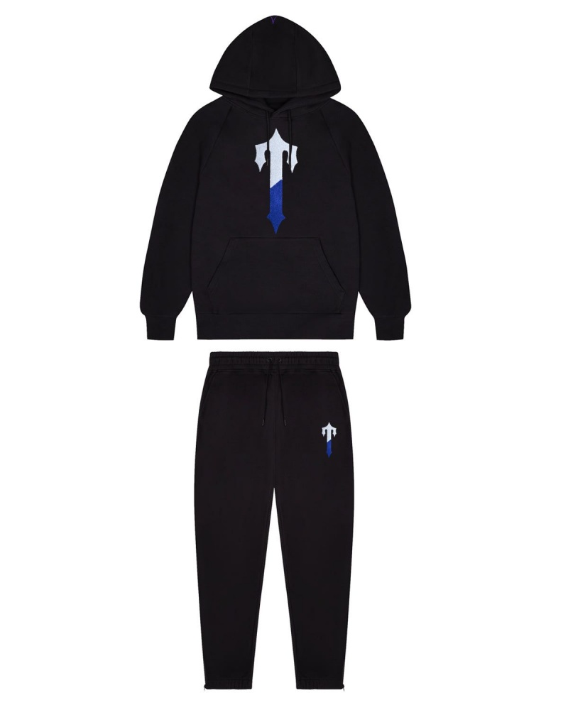 Black Trapstar Irongate T Chenille Tracksuit | 628-JWRDYA