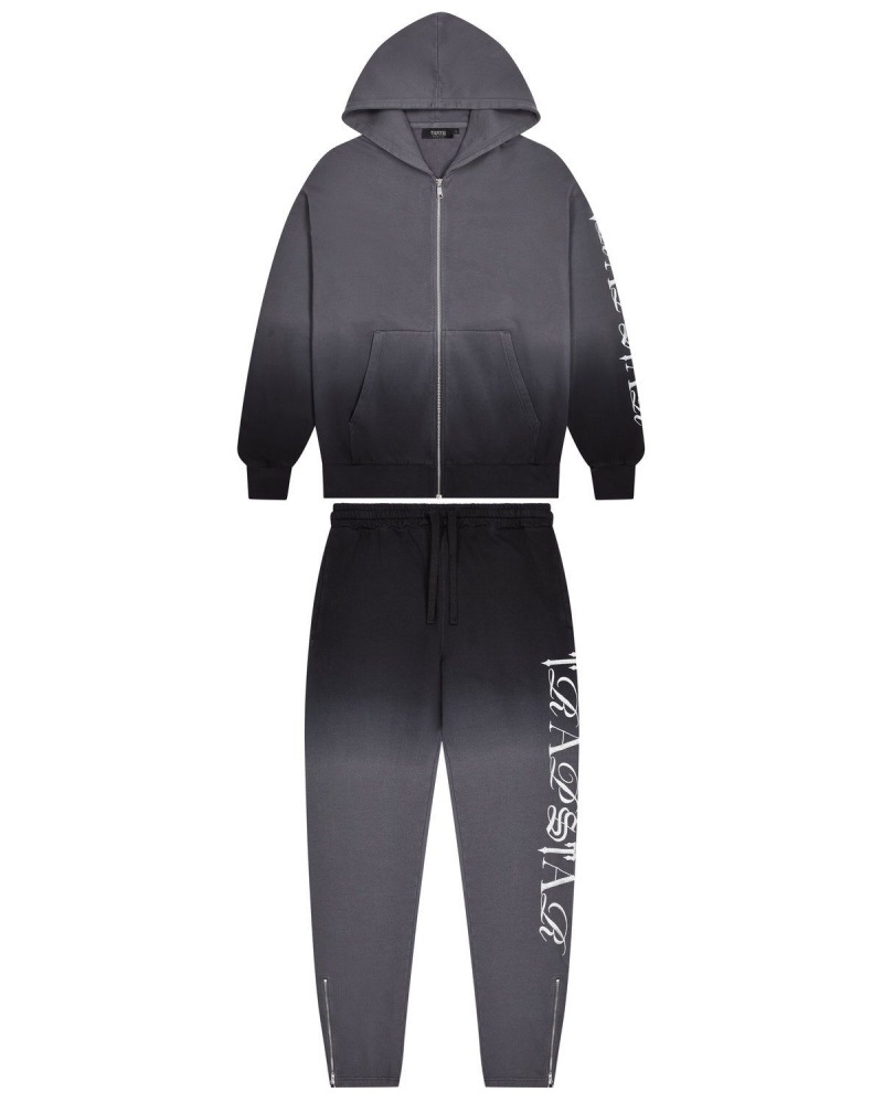 Black Trapstar Script 2.0 Tracksuit | 804-TSDXQU