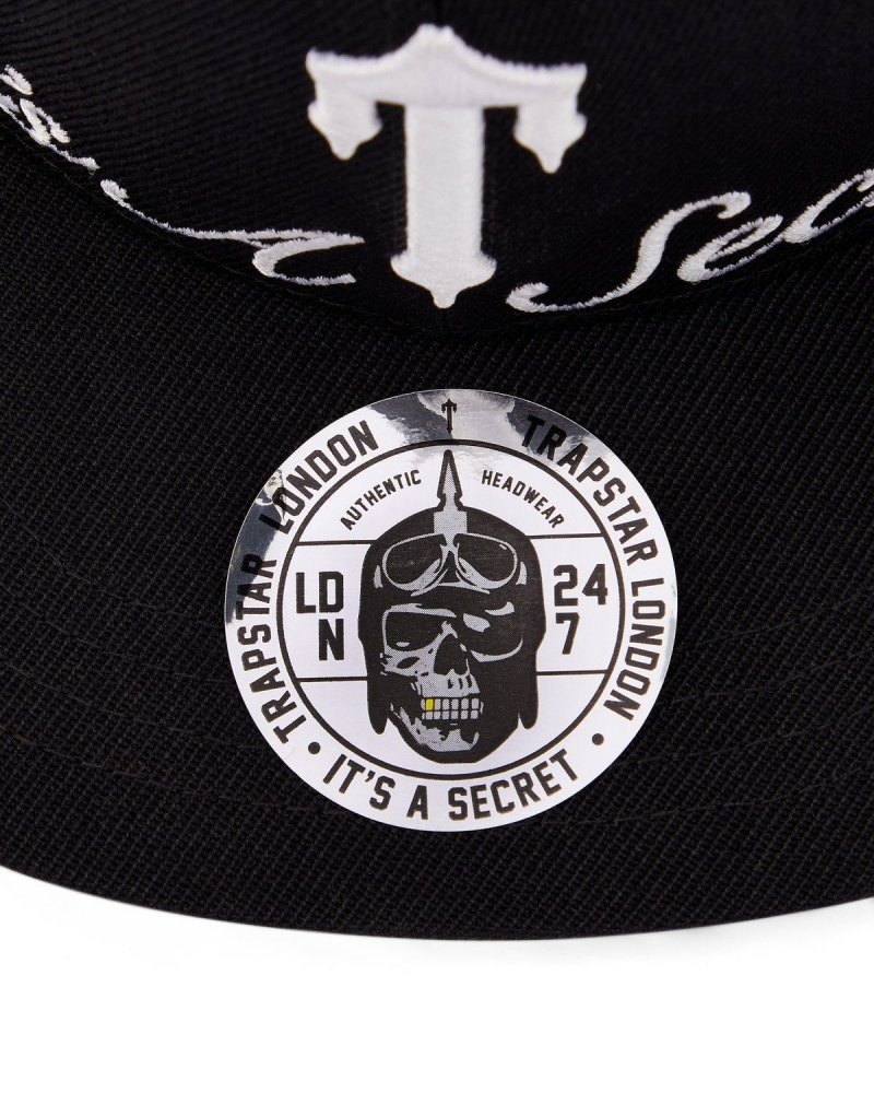 Black Trapstar Secret Snapback | 561-XBDSTR