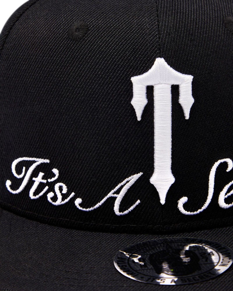 Black Trapstar Secret Snapback | 561-XBDSTR