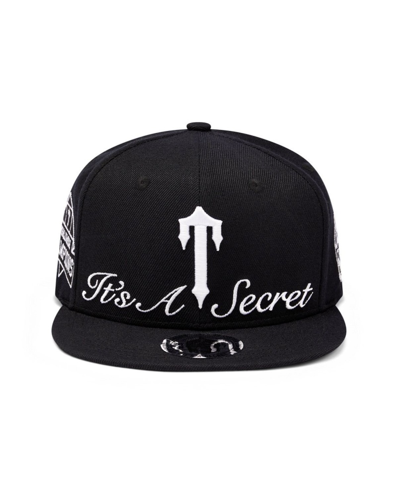 Black Trapstar Secret Snapback | 561-XBDSTR