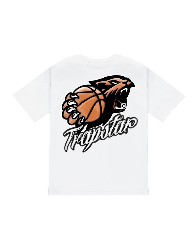 Black Trapstar Shooters League 2.0 T-Shirt | 820-DCYNBK