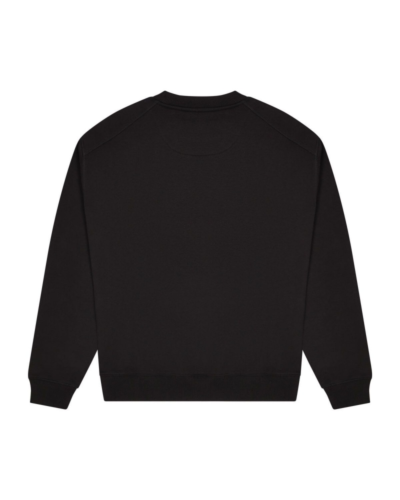 Black Trapstar Trapstar x Avirex Crew Sweater | 567-AHGJSO