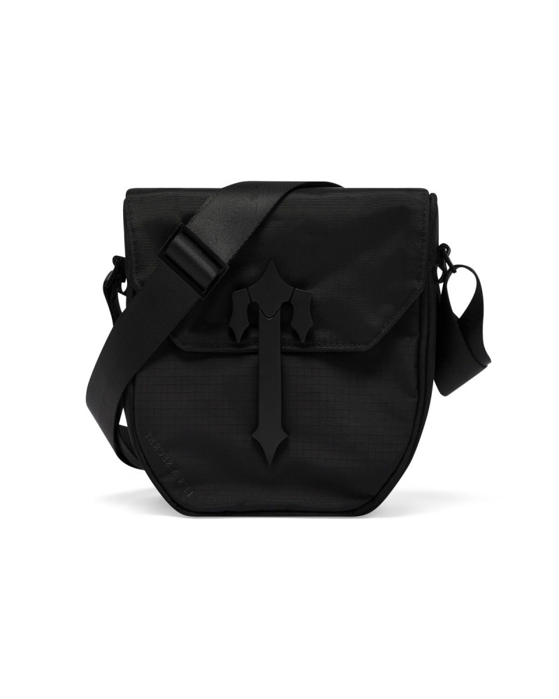 Black / Black Trapstar Cobra T Bag | 052-JIPKDF