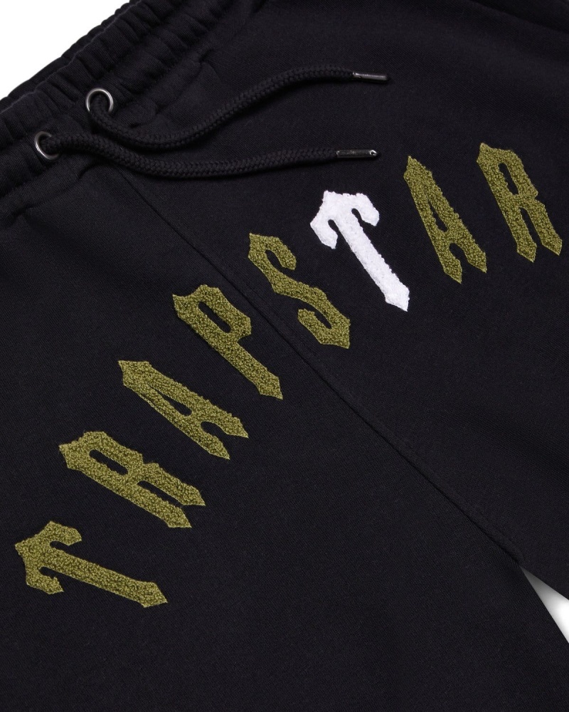 Black / Khaki Trapstar Irongate Arch Secret Tracksuit | 309-YXBLDO