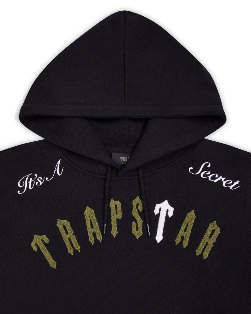 Black / Khaki Trapstar Irongate Arch Secret Tracksuit | 309-YXBLDO