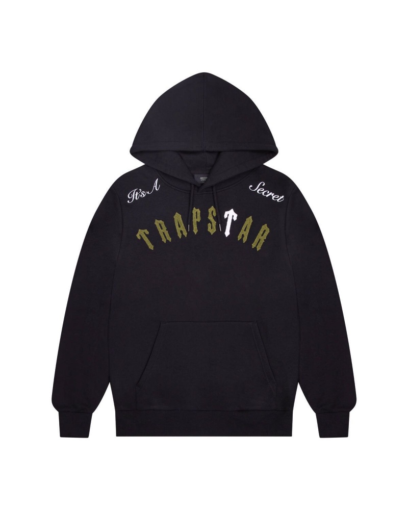 Black / Khaki Trapstar Irongate Arch Secret Tracksuit | 309-YXBLDO