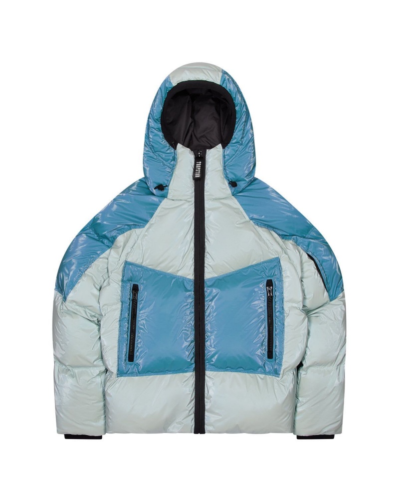 Blue Trapstar Irongate T 2-Tone Puffer | 170-MYLDGE