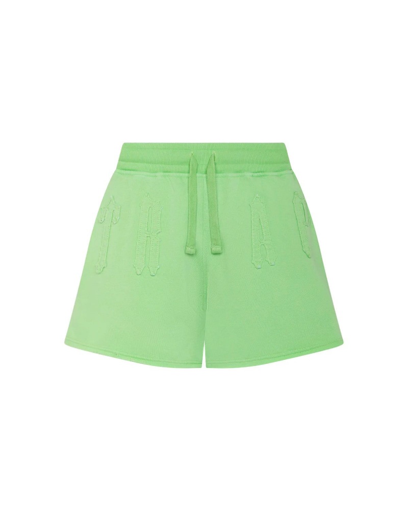 Green Trapstar Irongate Arch Applique Short | 401-UTVIFG