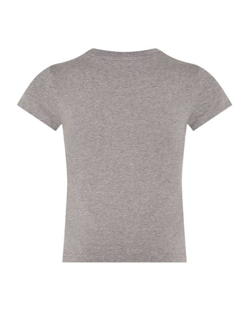 Grey Trapstar TS-Star Applique Baby Tee | 364-OZBPED