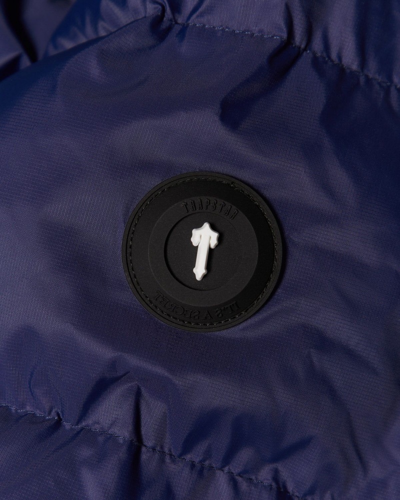 Navy Trapstar Secret Puffer | 512-FMCOTL