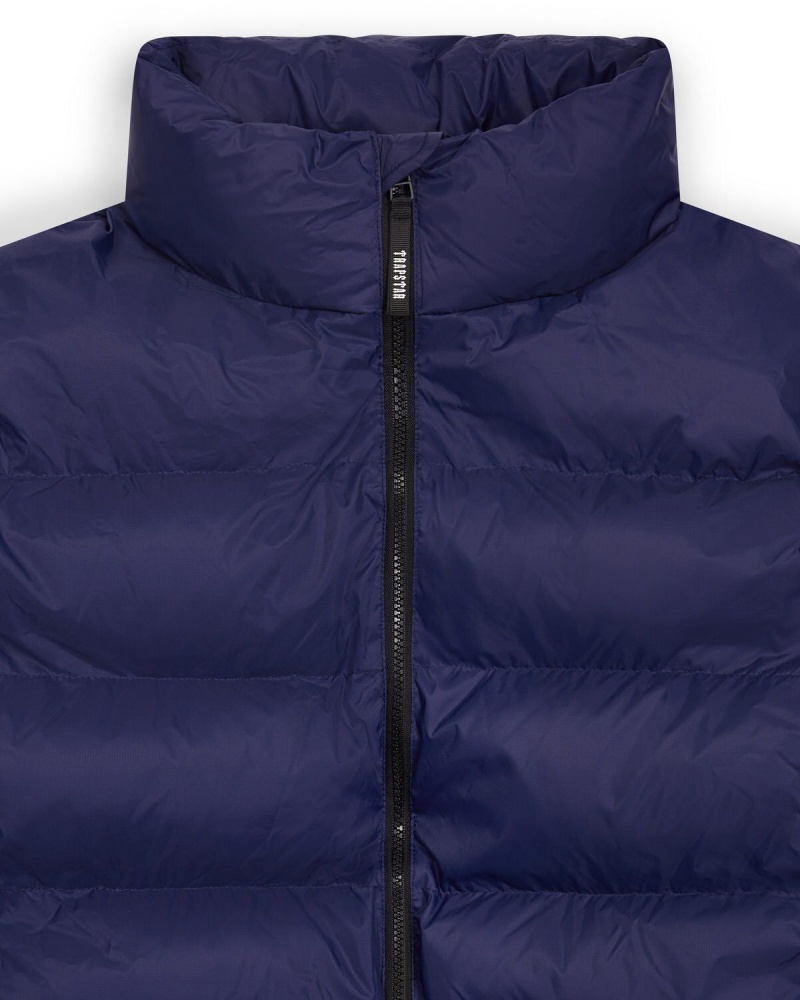 Navy Trapstar Secret Puffer | 512-FMCOTL