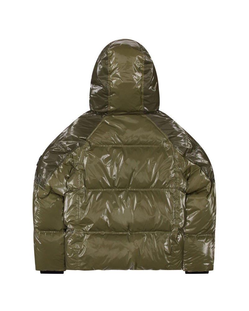 Olive Trapstar Irongate T 2-Tone Puffer | 631-OTVGHE