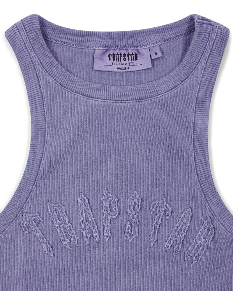 Purple Trapstar Irongate Vest | 176-QDBHVO