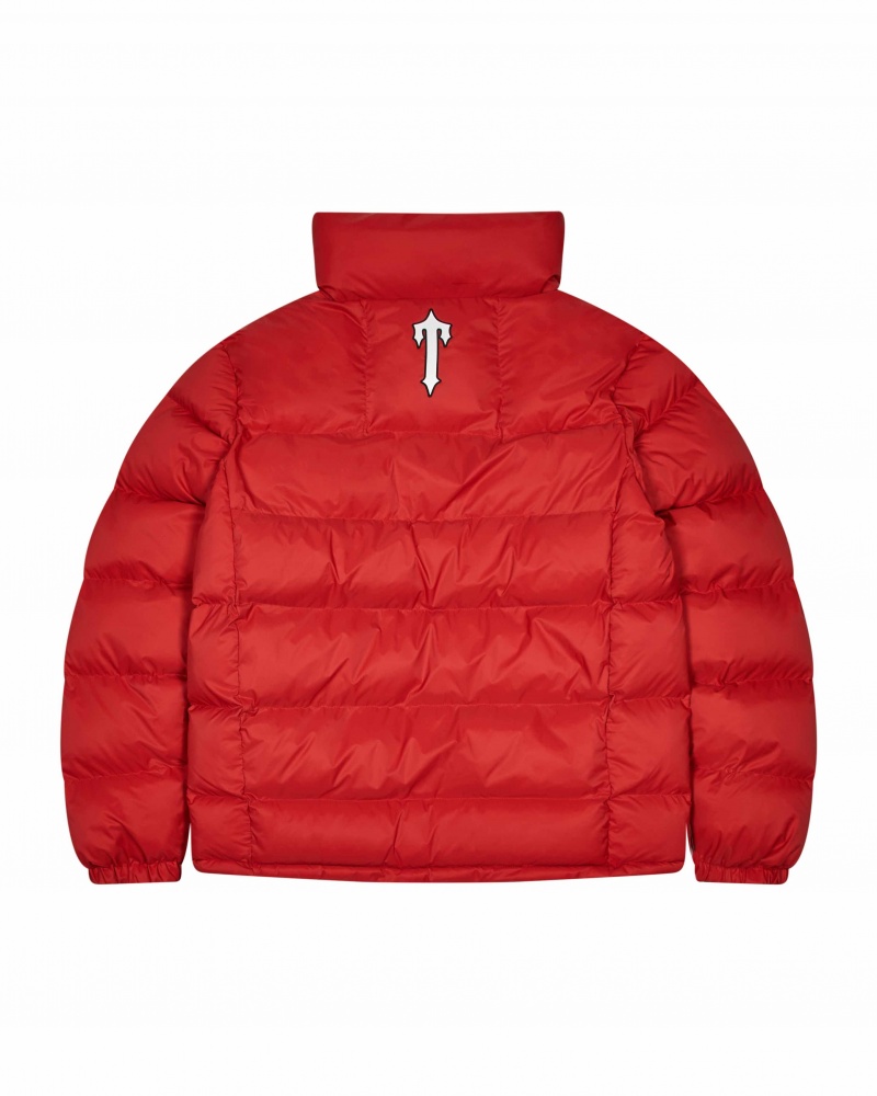 Red Trapstar Secret Puffer | 856-DCIPTF