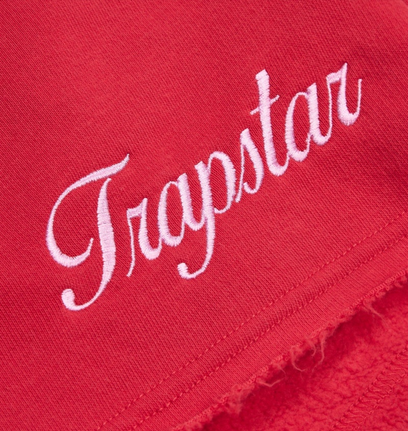 Red Trapstar TS-Star Shorts | 034-UZQBTC