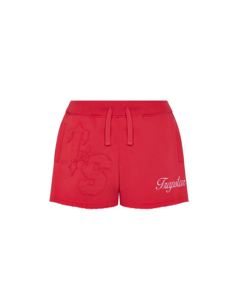 Red Trapstar TS-Star Shorts | 034-UZQBTC