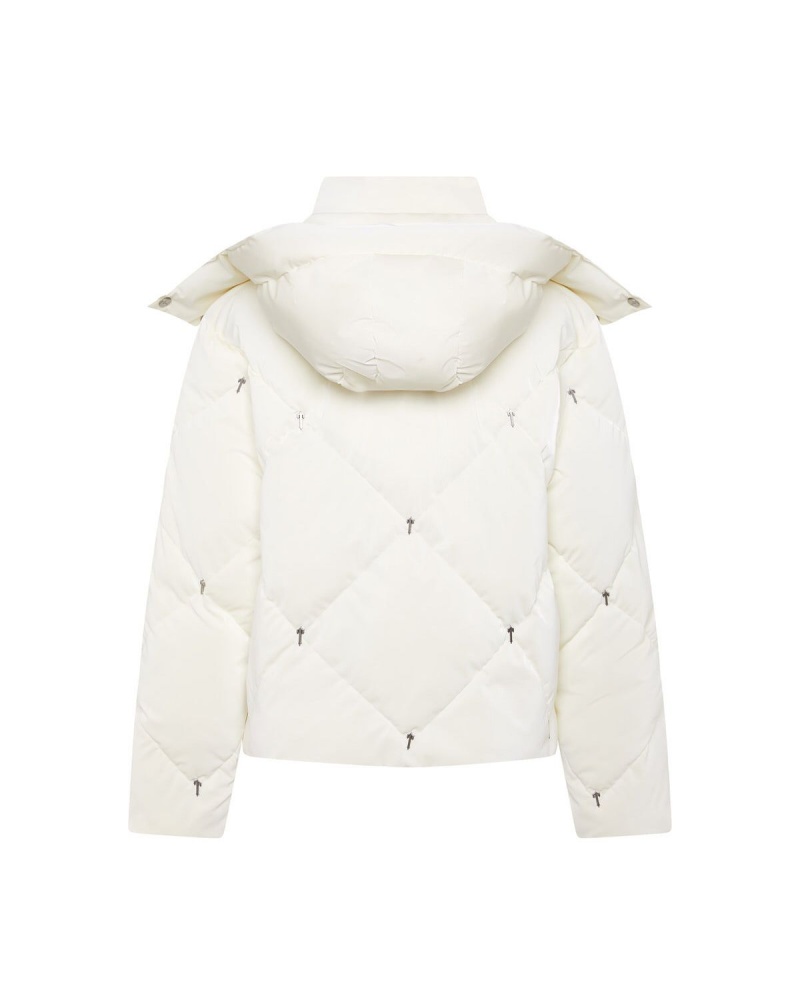 White Trapstar Chesterfield Irongate T Puffer | 978-TNPVCX