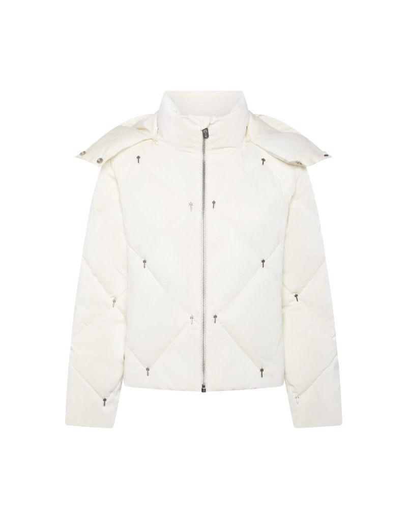 White Trapstar Chesterfield Irongate T Puffer | 978-TNPVCX