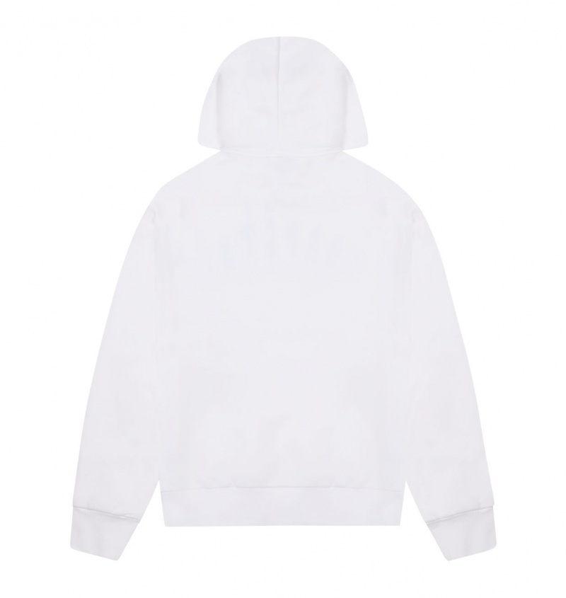 White Trapstar De-Con Arch Hoodie | 637-WUYSOZ