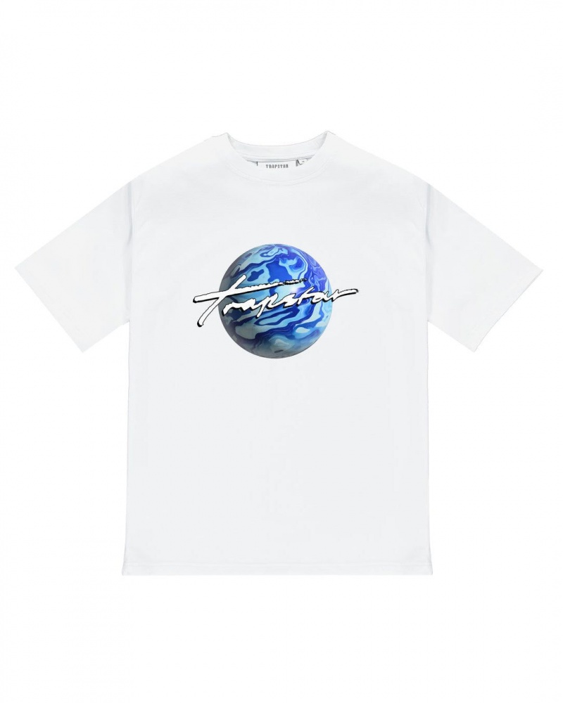 White Trapstar Signature Galaxy 2.1 Tee | 984-XZOITL